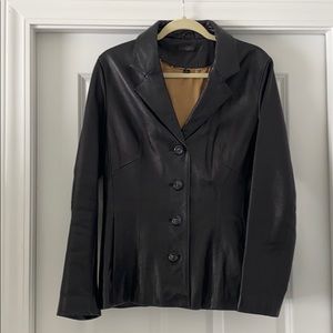 Wilson’s soft leather jacket